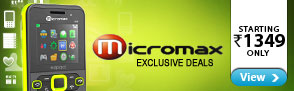 Micromax - Exclusive deals on mobiles - Starting Rs.1349