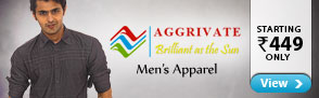 Aggrivate Men's Apparel - Starting Rs. 449