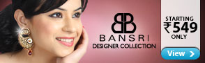 Bansri Designer Jewellery - starting Rs. 549