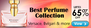 Upto 65% off on perfume collection from Versace, Bvlgari and more