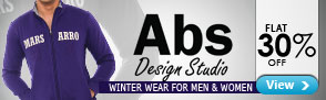 Flat 30% off on ABS Winter wear for men