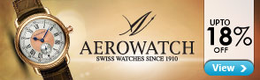 Aerowatch Swiss Watches - Upto 18% off