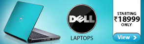 Dell Laptops Starting Rs.18,999