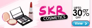 Upto 30% off SKR cosmetics