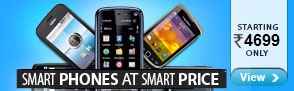 Smart Phones at smart prices  Starting Rs. 4699
