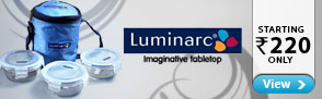 Luminarc Imaginative Table Top Starting Rs.220