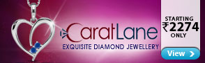 Carat Lane Diamond Jewellery Starting Rs.2274