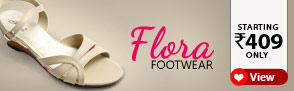 Flora Footwear starting Rs.409
