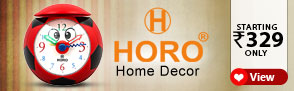 Horo table clocks starting Rs.329