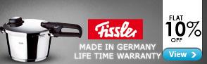 Flat 10% off Fissler