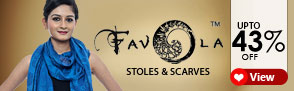 Favola Scarves & Stoles ?Upto 43% off