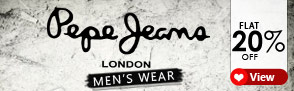 Pepe Jeans London Men?s Apparel - Flat 20% off