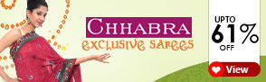 Chhabra Sarees Upto 61% off
