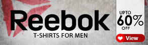 Reebok T-Shirts for Men- Upto 60% off