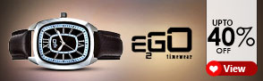E2GO Watches ? Upto 40% off