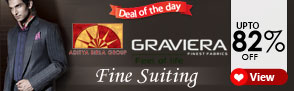 Graviera fine suitings upto 82%