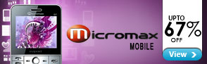 Upto 67% off Micromax Mobiles