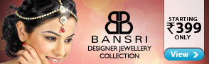 Bansri Designer Jewellery Collection ? Starting at Rs.399