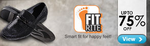 FitRite mens footwear upto 75% off