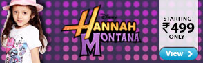 Hannah Montana Tees for Kids - Starting at Rs.499