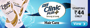 Clinic Plus Hair Care starting Rs.44 only