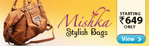 Mishka Stylish Bags starting Rs.649 only