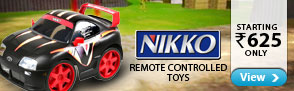 Nikko Remote Controlled Toys starting Rs.625 only