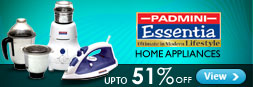 Upto 51% off Padmini Home Appliances