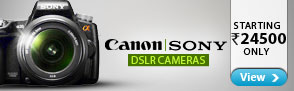 DSLR Cameras from Canon & Sony starting Rs.24500 only