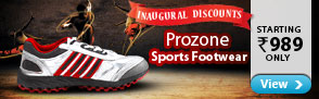 Prozone Men's footwear starting at Rs.989 only