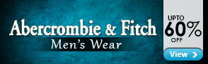 Upto 60% Off on Abercrombie & Fitch mens wear