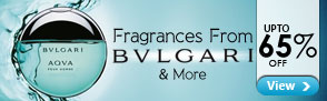 Upto 65% off on fragrances from Bvlgari