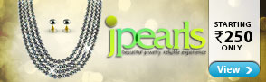Jewelry from J Pearls starting at Rs.250 only