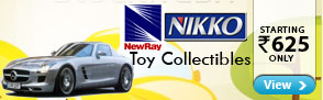 Newray and Nikko toy collectibles starting Rs.625 Only