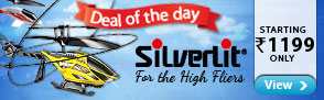 Deal Of The Day - Hi-tech Toy Helicopter from SilverLit - At Rs.1199