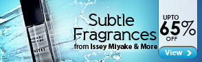 Subtle Fragrances From Issey Miyake & more - Upto 65% off