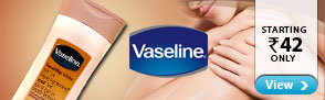 Vaseline Skin Care - Starting at Rs.42