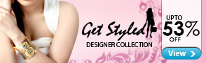 Upto 53% off Get Styled Jewellery - Designer Collection
