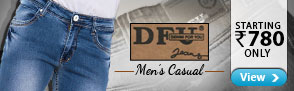 DFU Men's Casual Jeans - Starting Rs. 780