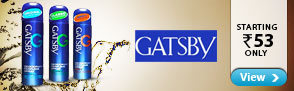 Gatsby products starting at Rs.53 only 