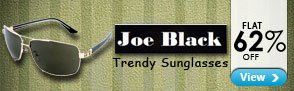 Flat 62% off Joe Black Sunglasses