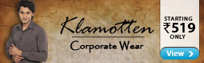 Men's Corporate Wear from Klamotten - Starting Rs.519