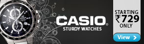 Casio Watches starting Rs.729
