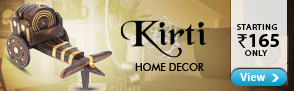 Home Decor products from Kirti starting at Rs.165 only
