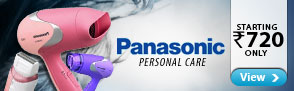 Panasonic Persona Care starting Rs. 720 only