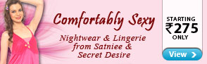 Sexy Nightwear From Secret desires and more Starting Rs. 275