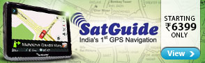 Navigation devices from SatGuide starting Rs.6399 Only