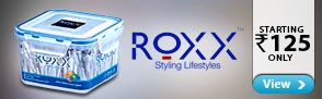 Storage products fro ROXX starting at Rs.125 only