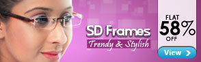 Stylish & Trendy Spectacle Frames From SD - Upto 58% off