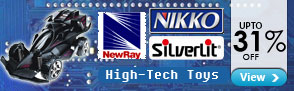 Upto 31% off Nikko, Newray & Silverlit - High Tech Toys